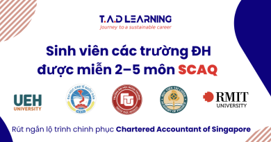 Sinh viên RMIT, UEH, NEU, FTU, AOF – Bạn đang có lợi thế khi học SCAQ! Sinh viên RMIT, UEH, NEU, FTU, AOF – Bạn đang có lợi thế khi học SCAQ!